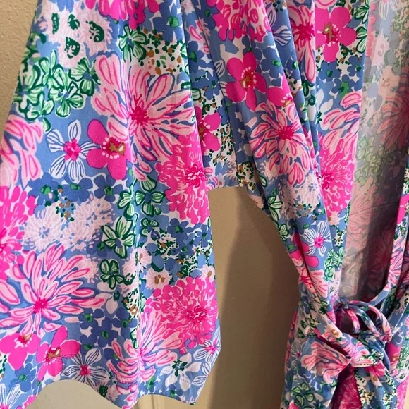 Lilly Pulitzer Elaine Knit Robe NWT - Picture 2 of 8